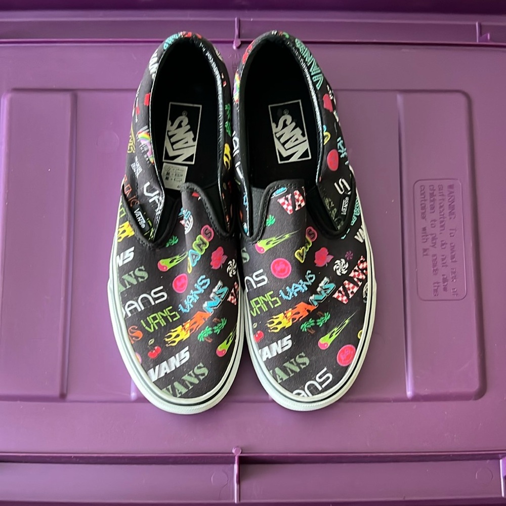 Vans Multicolor Slip-On Shoes